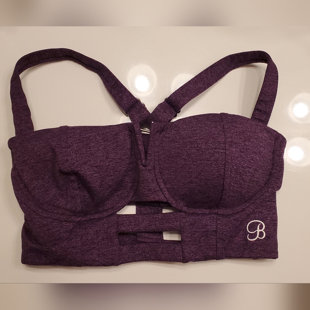 Bombshell Sportswear Deep Purple Sports Bra